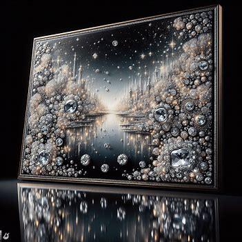 Arte com Diamantes: Uma Nova Maneira de Criar Obras de Arte - Numecora