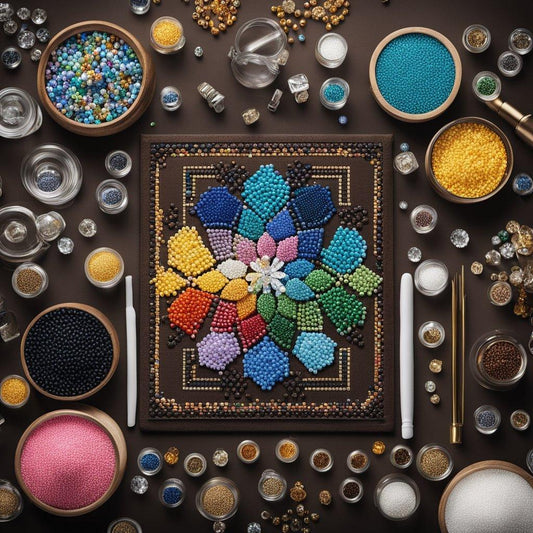 Pintura com Diamantes: Uma Técnica Profissional de Artesanato - Numecora
