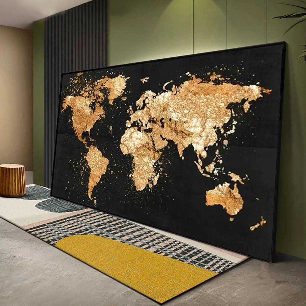 Pintura Terapêutica com Diamantes - Mapas - Numecora