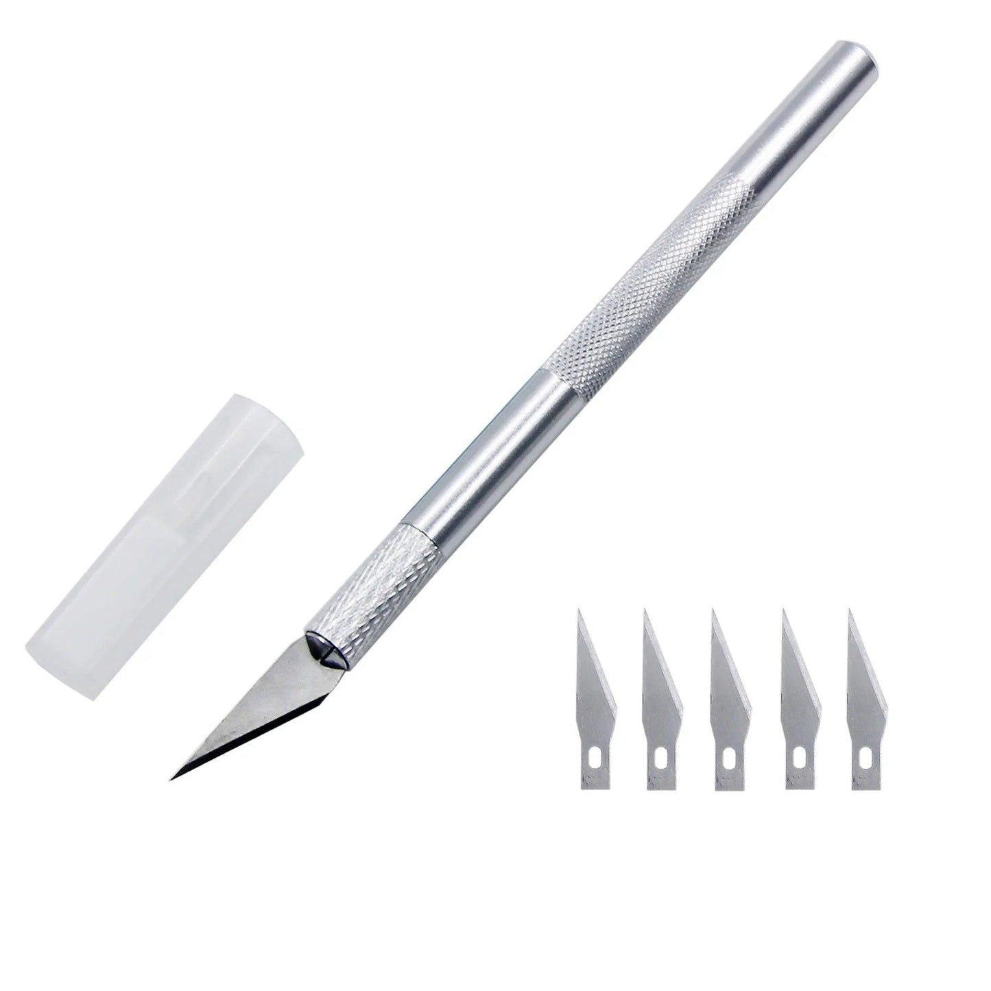 Acessório - Caneta De Aluminio Para Corte - Estilete - Pintura Terapêutica com Diamantes