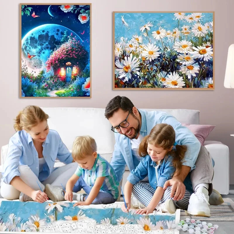 Pintura Terapêutica Numerada - Peixinho Dourado