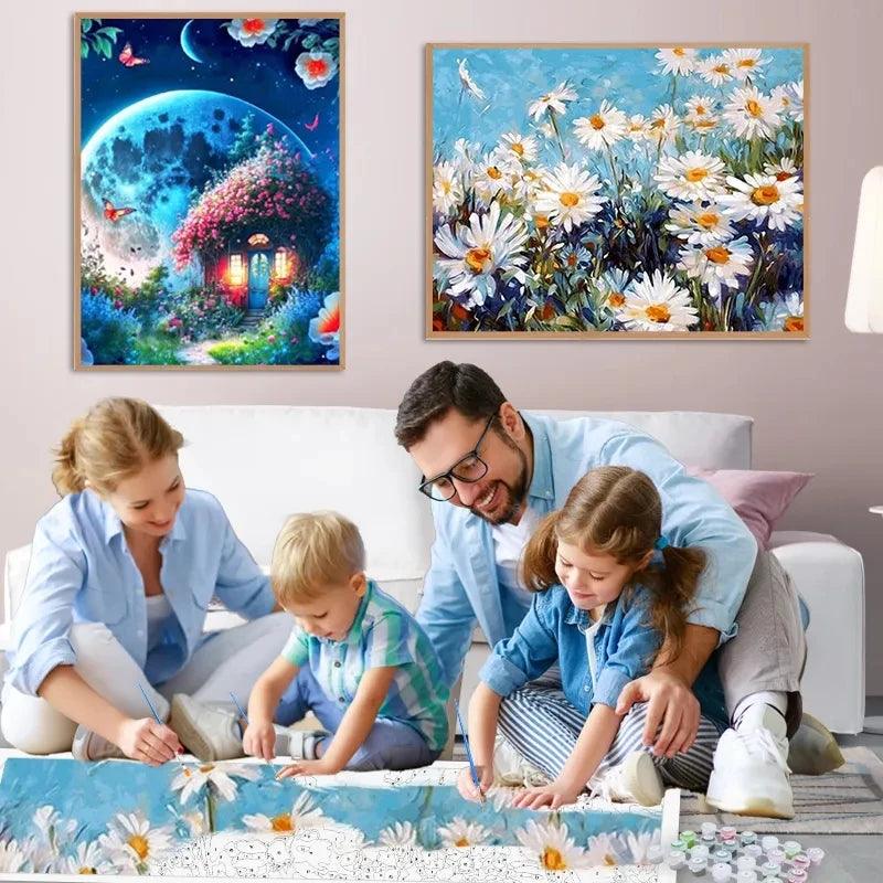 Pintura Terapêutica Numerada - Cidades - Numecora