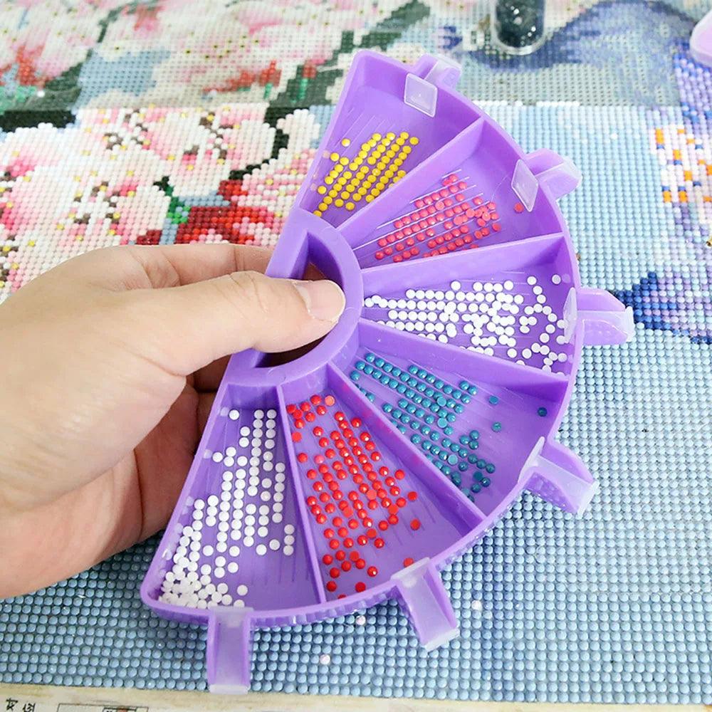 Acessório Pintura com Diamantes - Bandeja 6 Divisórias - Numecora