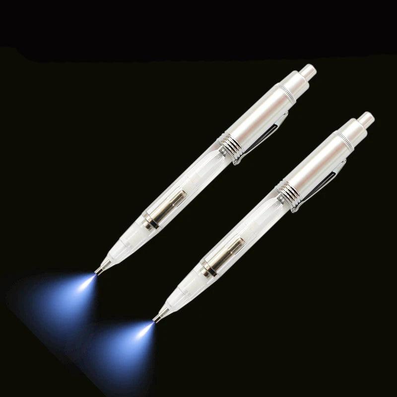 Acessório para Pintura Terapêutica com Diamantes - Canetas Coletoras LED - Numecora
