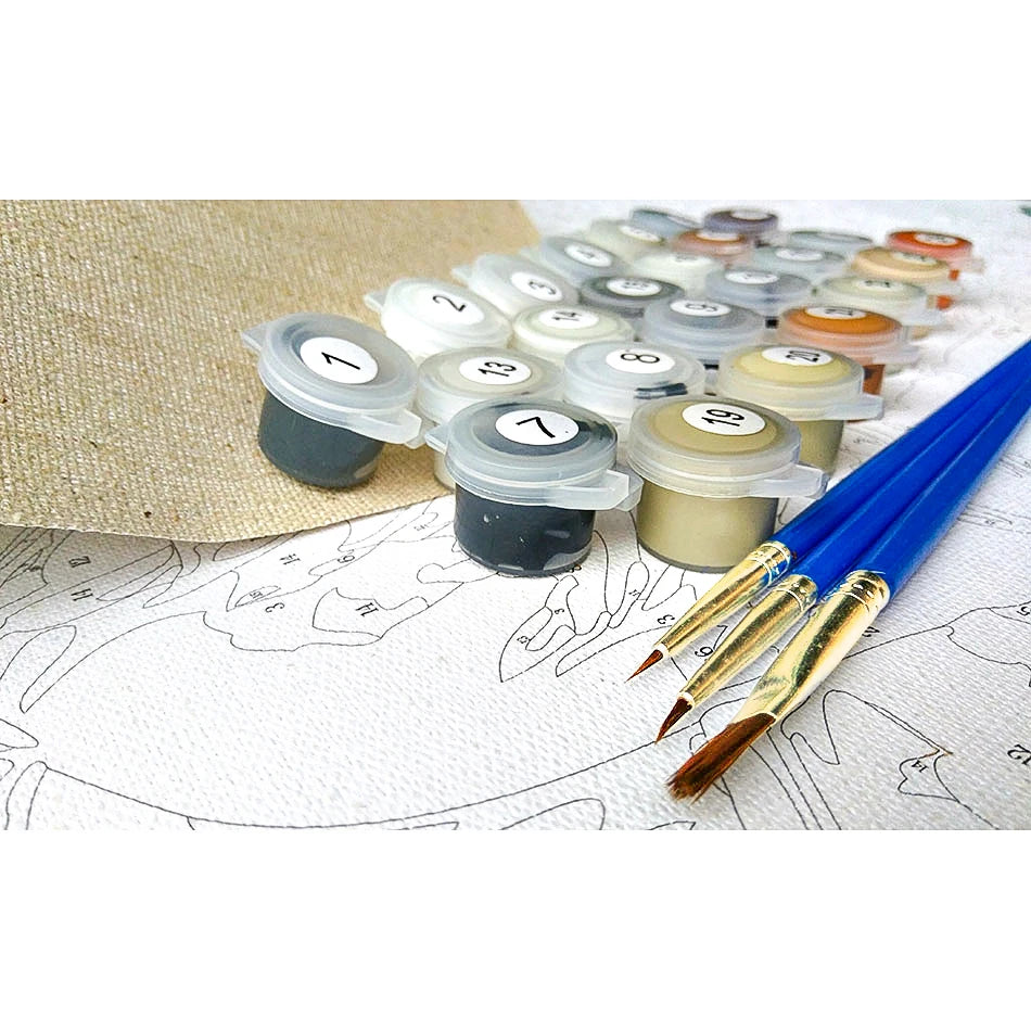 Pintura Terapêutica Numerada - Mandala Plantas