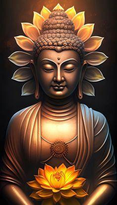 Pintura Terapêutica com Diamantes - Budha - Tela 100% Preenchida