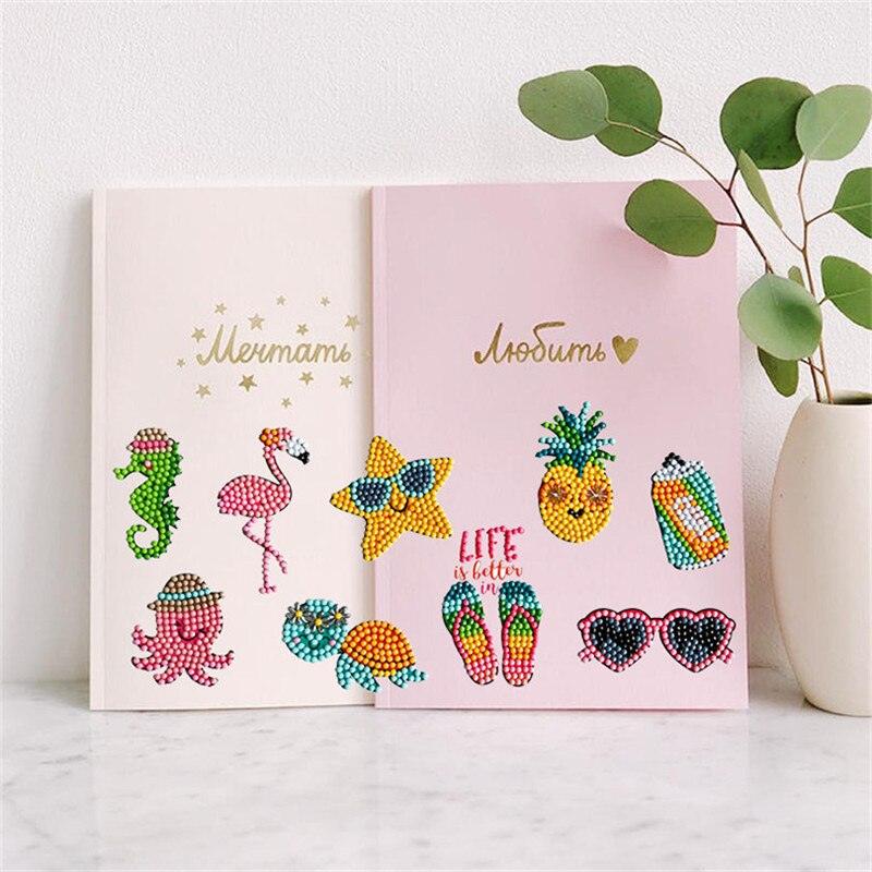 Pintura Terapêutica com Diamantes - Stickers 9Un - Diamante Redondo - Praia