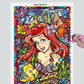 Pintura Terapêutica com Diamantes - Ariel - Tela 100% Preenchida - Numecora