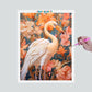 Pintura Terapêutica com Diamantes - Flamingo - Tela 100% Preenchida