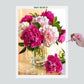 Pintura Terapêutica com Diamantes - Buque de Flores