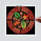 Pintura Terapêutica Numerada - Mandala Plantas