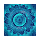 Pintura Terapêutica com Diamantes - Mandala azul - Numecora
