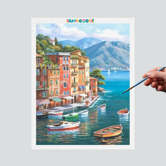 Pintura Terapêutica Numerada - Sorrento