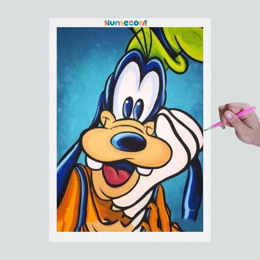 Pintura Terapêutica com Diamantes - Pateta