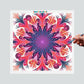 Pintura Terapêutica Numerada - Mandala Rosa