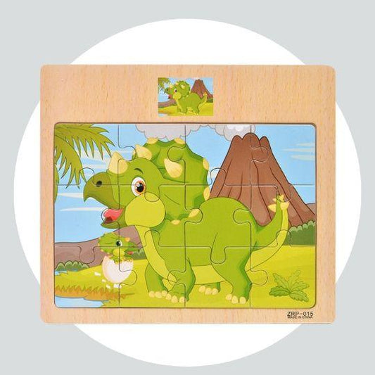 Quebra Cabeças Educacional Infantil - Dinossauro