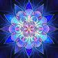 Pintura Terapêutica com Diamantes - Mandala Vidro