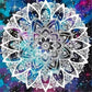 Pintura Terapêutica com Diamantes - Mandala  Cristal