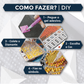 Pintura Terapêutica com Diamantes - Leões Iluminados - Numecora