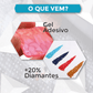 Pintura Terapêutica com Diamantes - Casa no lago Outono