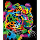 Pintura Terapêutica Numerada - Tigre Pop Arte