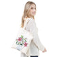 Pintura Terapêutica com Diamantes - Bolsa EcoBag - Vaso de Lirios