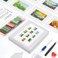 Mini Telas - Conjunto com 10 pcs – Kit Pintura Terapêutica com Diamantes - Pinturinhas Paisagens
