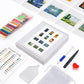 Mini Telas - Conjunto com 12 pcs - Kit Pintura Terapêutica com Diamantes - Pinturinhas Obras de Arte