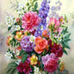 Pintura Terapêutica Numerada - Buque de Flores
