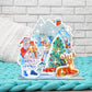 Decoração de Natal - Pintura com diamantes