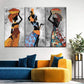 Pintura Terapêutica Numerada - Mulheres Africanas 1