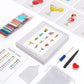Mini Telas - Conjunto com 12 pcs - Kit Pintura Terapêutica com Diamantes - Pinturinhas Drinks