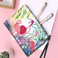 Pintura Terapêutica com Diamantes - Bolsa Flamingo  - Tela 100% Preenchida