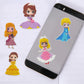 Pintura Terapêutica com Diamantes - Stickers 12Un - Diamante Redondo - Princesas