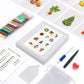 Mini Telas - Conjunto com 12 pcs - Kit Pintura Terapêutica com Diamantes - Pinturinhas Natalina