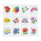 Mini Telas - Conjunto com 12 pcs - Kit Pintura Terapêutica com Diamantes - Pinturinhas Flores
