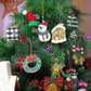 Chaveiros Pintura Terapêutica com Diamantes -Feliz Natal - Kit com 12