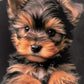 Pintura Terapêutica com Diamantes - Dog Ywork bebe - Tela 100% Preenchida