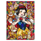 Pintura Terapêutica com Diamantes - Branca de Neve - Tela 100% Preenchida - Numecora