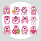 Pintura Terapêutica com Diamantes - Stickers 12Un - Diamante Redondo - Urso do Toy Story