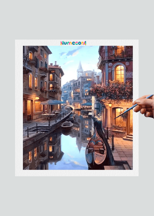 Pintura Terapêutica Numerada - Cidades - Numecora
