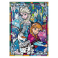 Pintura Terapêutica com Diamantes - Frozen - Tela 100% Preenchida - Numecora