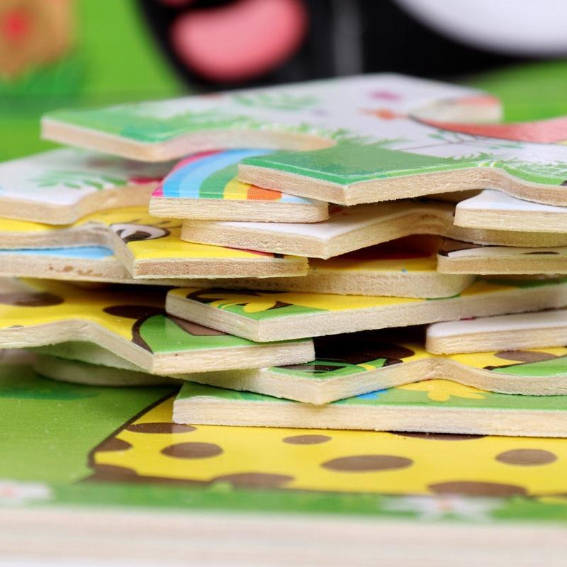 Quebra Cabeças Educacional Infantil - Dinossauro voador - Numecora