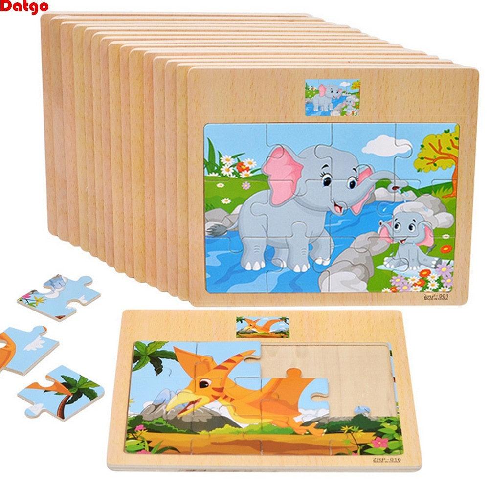 Quebra Cabeças Educacional Infantil - tartaruga - Numecora