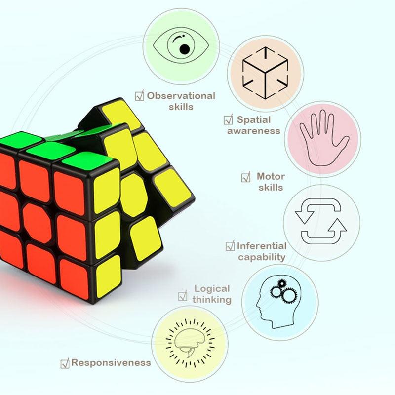 Cubo Mágico 3D 3X3X3 - 5.6cm - Numecora